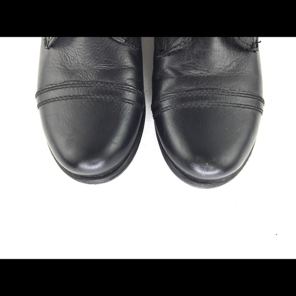 Steve Madden Black P-Kombat Lace Up Boots Size 7M - Picture 4 of 13